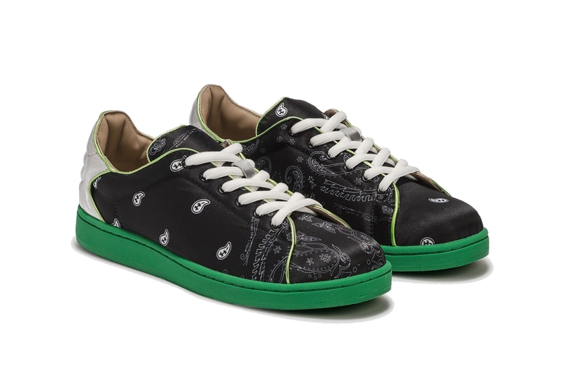 the world is yours dac japonica bandanna sneaker shoe white gray black green silver navy blue official release date info photos price store list buying guide