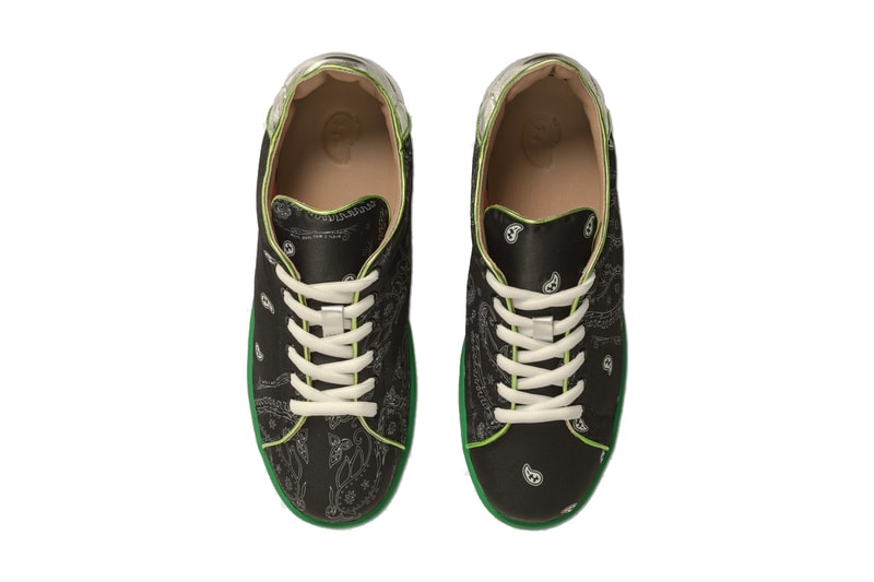 the world is yours dac japonica bandanna sneaker shoe white gray black green silver navy blue official release date info photos price store list buying guide