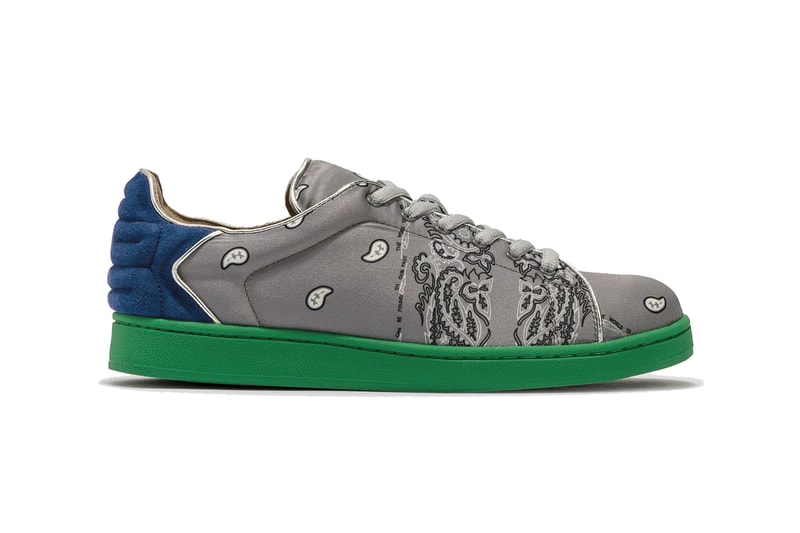 the world is yours dac japonica bandanna sneaker shoe white gray black green silver navy blue official release date info photos price store list buying guide