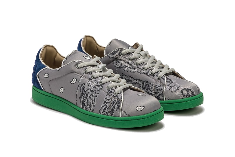 the world is yours dac japonica bandanna sneaker shoe white gray black green silver navy blue official release date info photos price store list buying guide