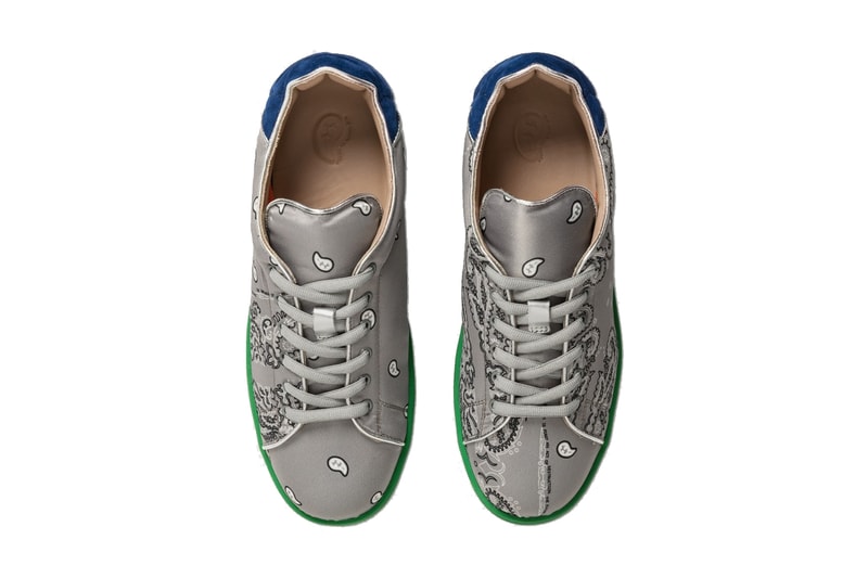 the world is yours dac japonica bandanna sneaker shoe white gray black green silver navy blue official release date info photos price store list buying guide