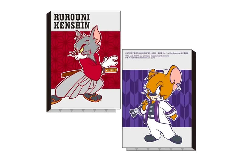 Tom and Jerry Rurouni Kenshin Movie Merchandise Collaboration Warner Bros. 