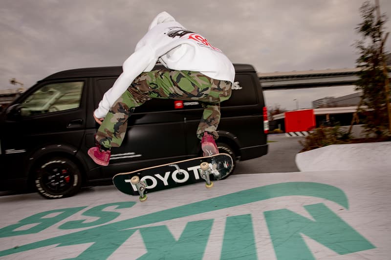 toyota japan car vehicle automotive skateboarding film photography starbase tokyo hiace Jiro Konami