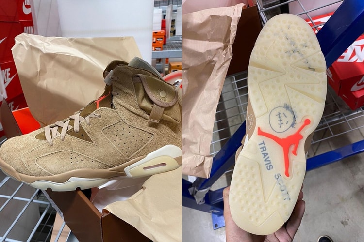 Take Another Look at the Travis Scott x Air Jordan 6 "British Khaki"