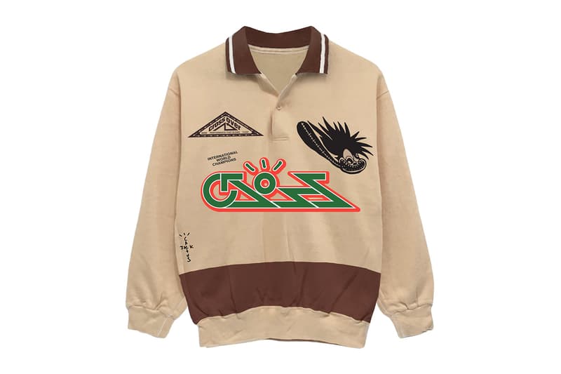 Travis Scott Air Jordan 6 "British Khaki" Merch drop release date info buy price list collection clothing apparel rugs dune runner cactus jack motocross shop store colorway pre-order buggy dirtbike