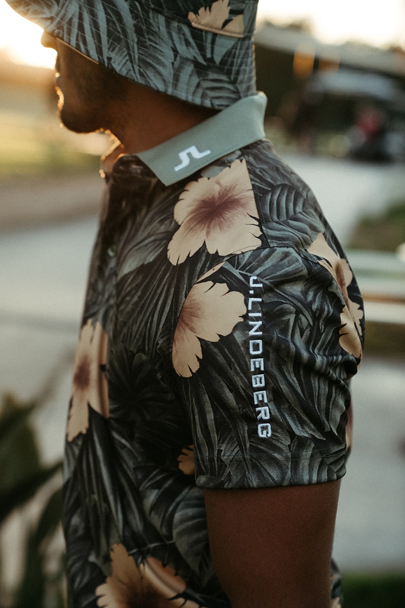 Trendygolf Floral Print Capsule with J.Lindeberg Viktor Hovland Vasper Championship
