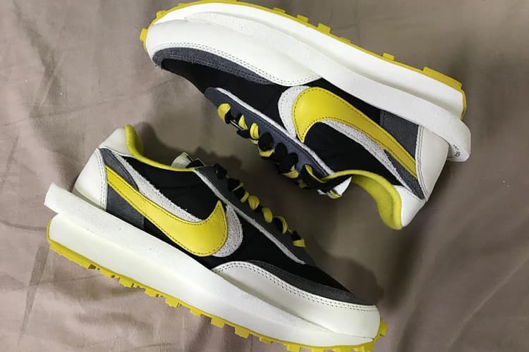 UNDERCOVER x Sacai x Nike LDwaffle "Bright Citron"