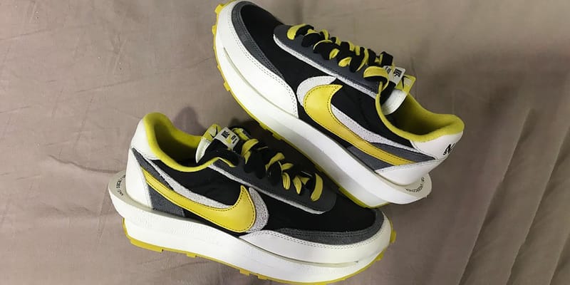 nike sacai bright citron