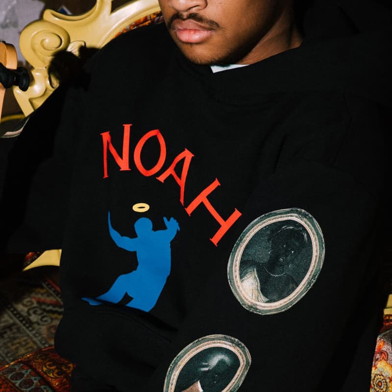 Union Los Angeles x NOAH NY 30th Anniversary Collaboration beethoven dark lady shakespeare alexandre dumas graphic tee shirt hoodie release date info buy price web site store collection capsule