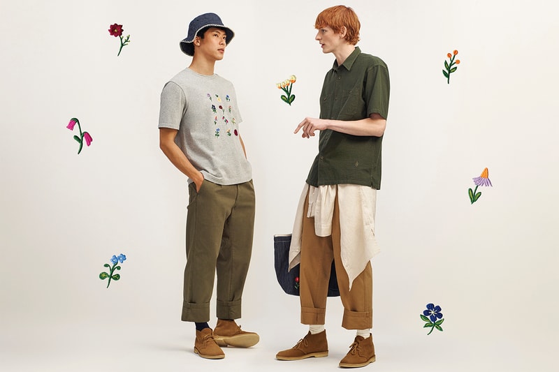 uniqlo jw anderson jonathon streetwear fashion spring summer dresses womenswear menswear accessories mens womens hats tote embroidery flower relaxed fit summer 
