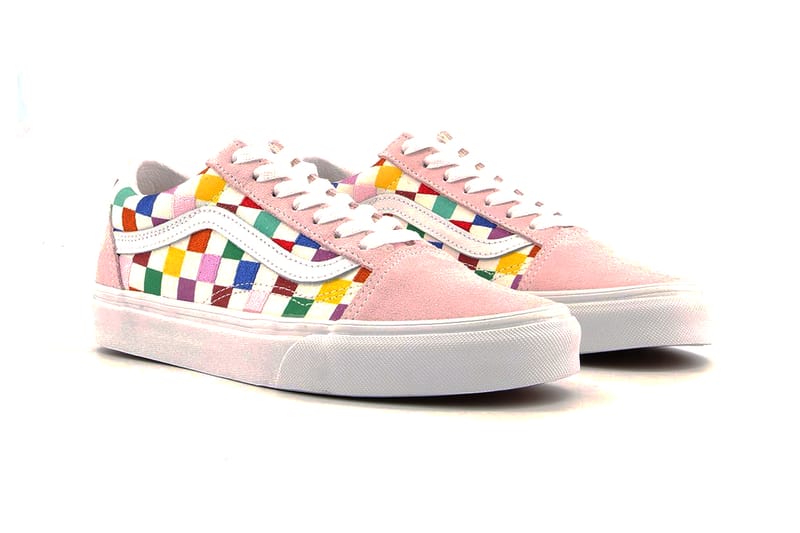 all colored checkered vans