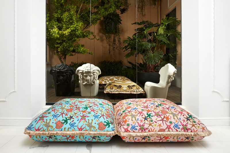 The New Versace Home Flagship Store Is Officially Open Donatella Versace Milan Greca patterns Versace Italy Luxury Fashion Kering LVMH