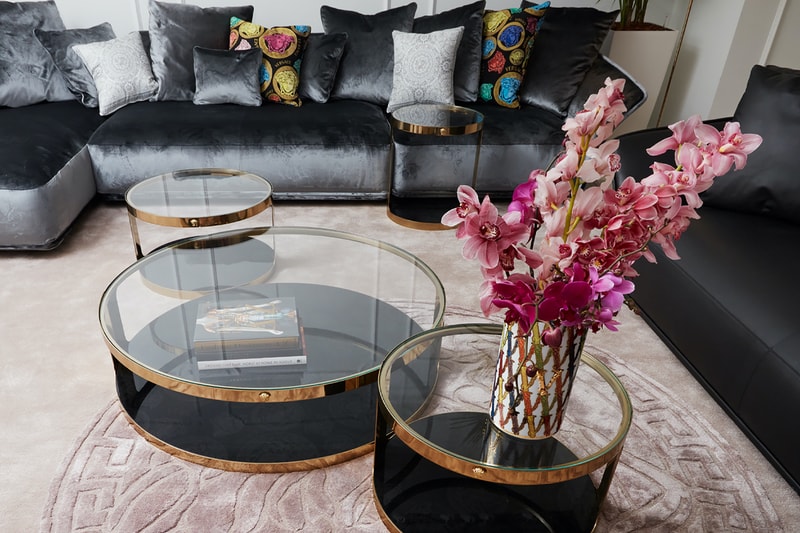 The New Versace Home Flagship Store Is Officially Open Donatella Versace Milan Greca patterns Versace Italy Luxury Fashion Kering LVMH