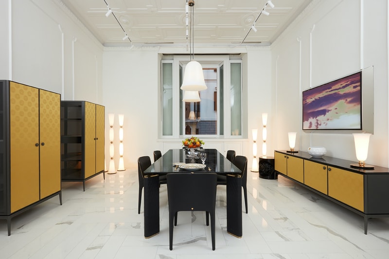 The New Versace Home Flagship Store Is Officially Open Donatella Versace Milan Greca patterns Versace Italy Luxury Fashion Kering LVMH