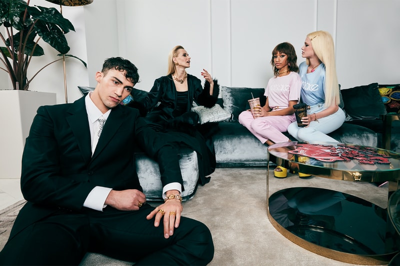 The New Versace Home Flagship Store Is Officially Open Donatella Versace Milan Greca patterns Versace Italy Luxury Fashion Kering LVMH