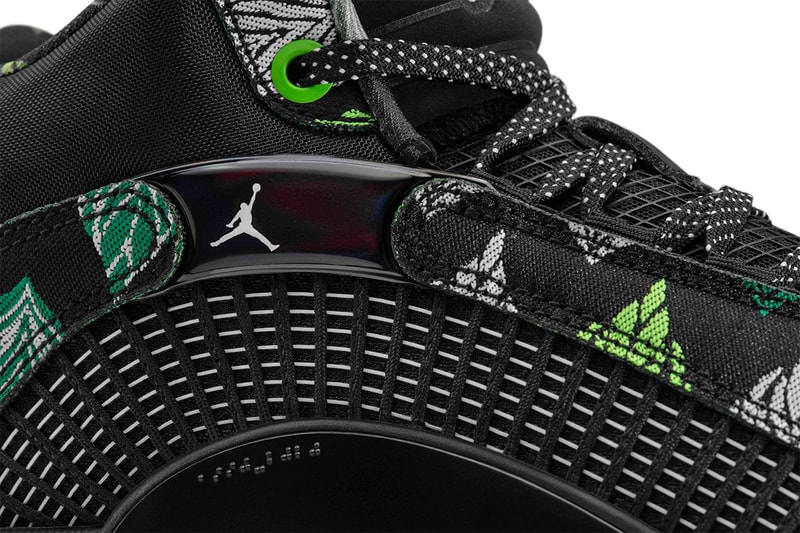 victor oladipo air jordan 35 nayoubiko pe info photos nigeria nigerian flag leaf pattern black white green 