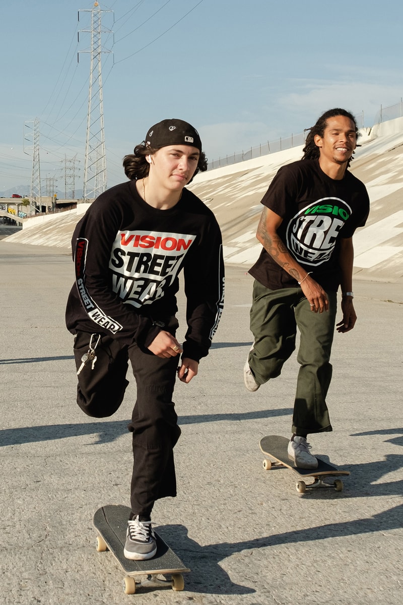Vision Street Wear 45 Anniversary 2021 Capsule menswear streetwear spring summer 2021 collection ss21 lookbooks release bam rokit info