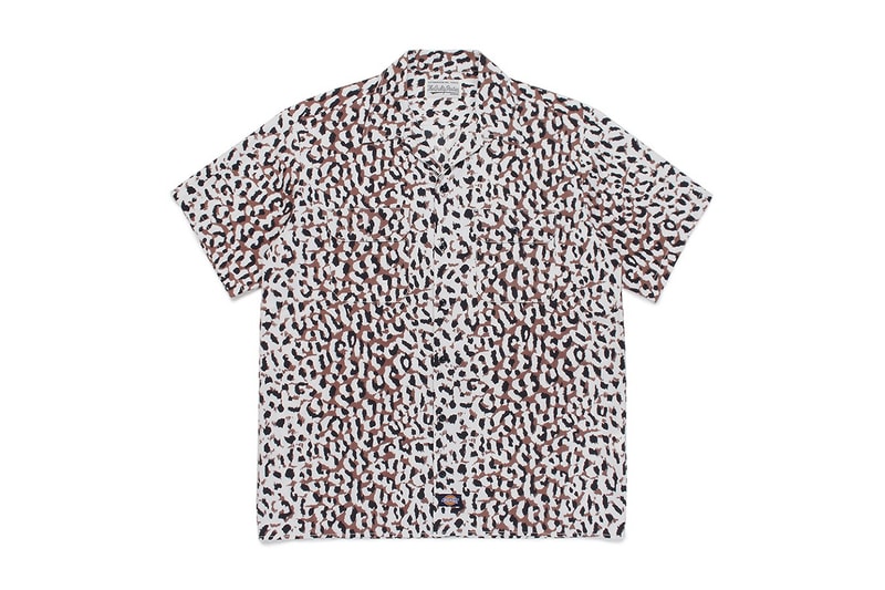 wacko maria dickies leopard collection release info store list buying guide photos price shirt short sleeve work shorts navy black white brown 