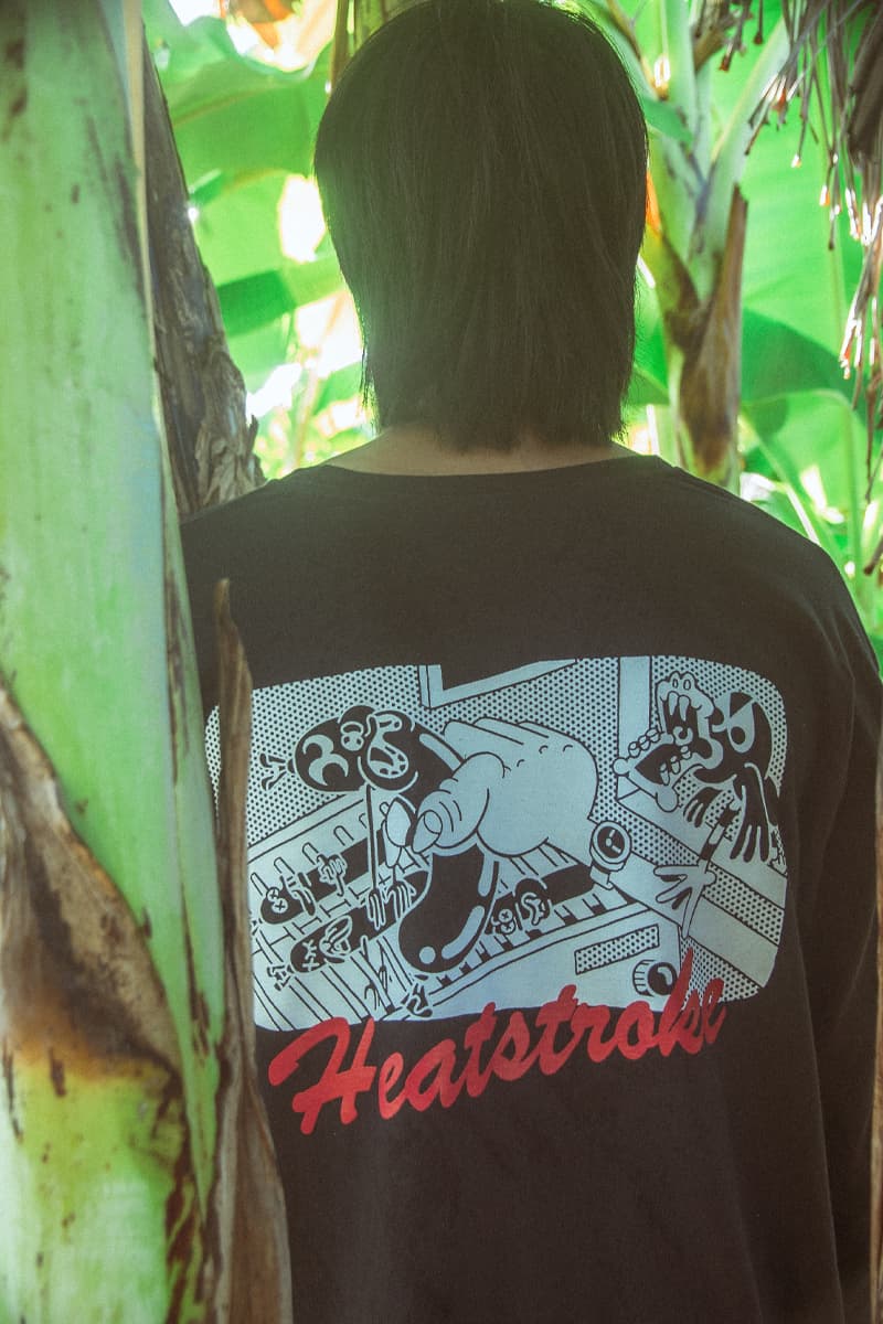 NY-Based Artists Yok & Sheryo Bring the Vacation Vibes With Latest Heatstroke Hotel Collection lookbook streetstyle island culture island vibes Sri Lanka