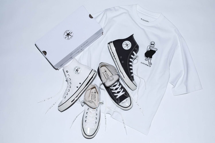 Artist Yu Nagaba Teams with Converse Japan for Duo of Chuck Taylor All Star Highs