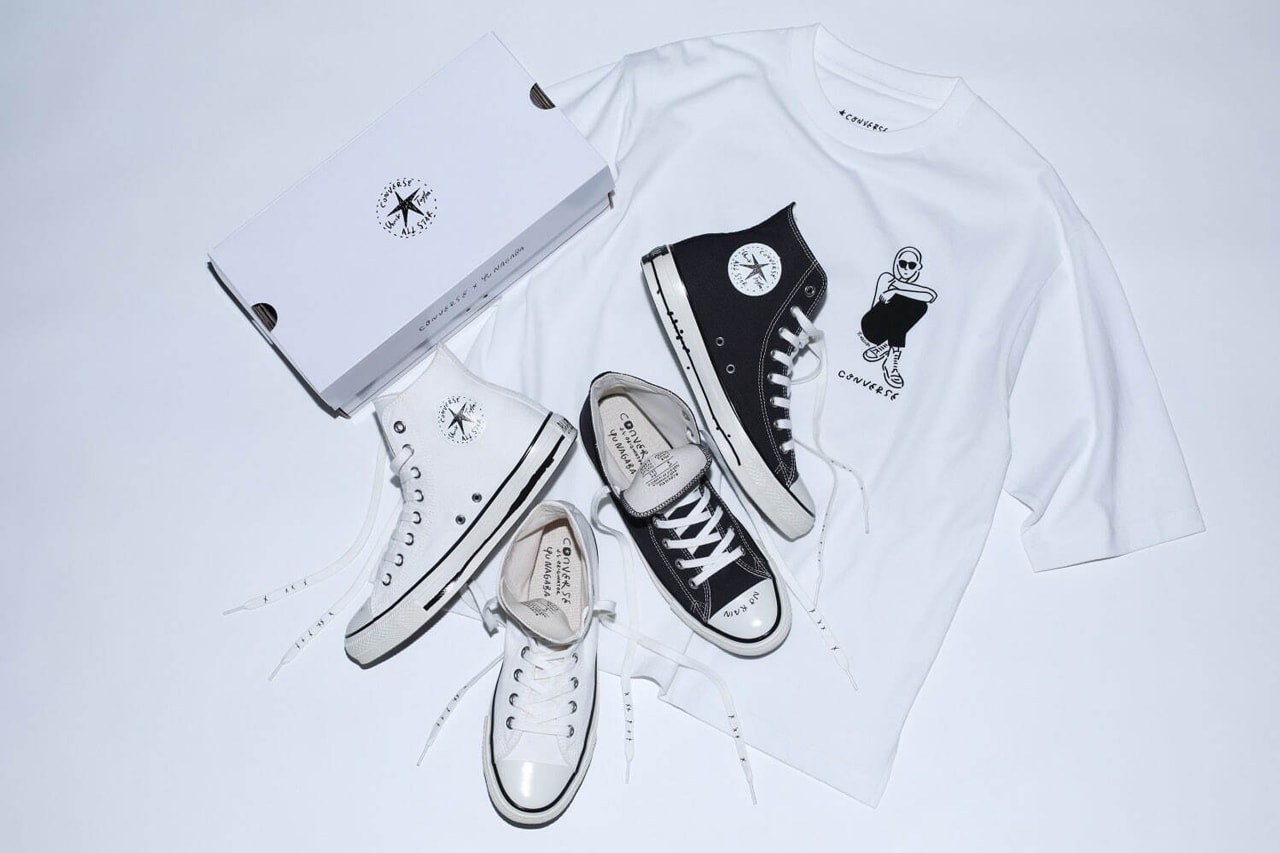 yu nagaba converse japan chuck taylor all star high white black official release date info photos price store list buying guide