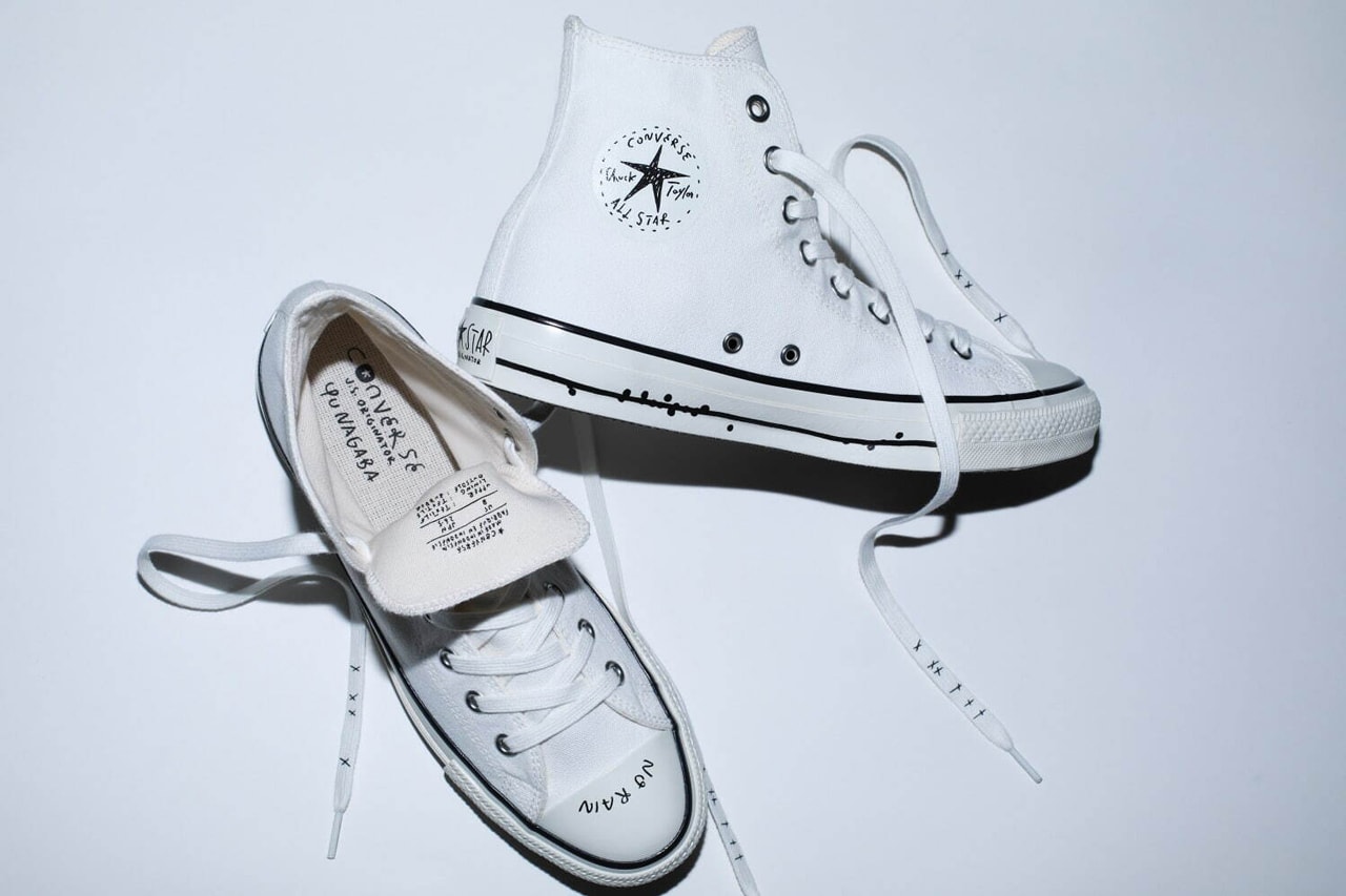 yu nagaba converse japan chuck taylor all star high white black official release date info photos price store list buying guide
