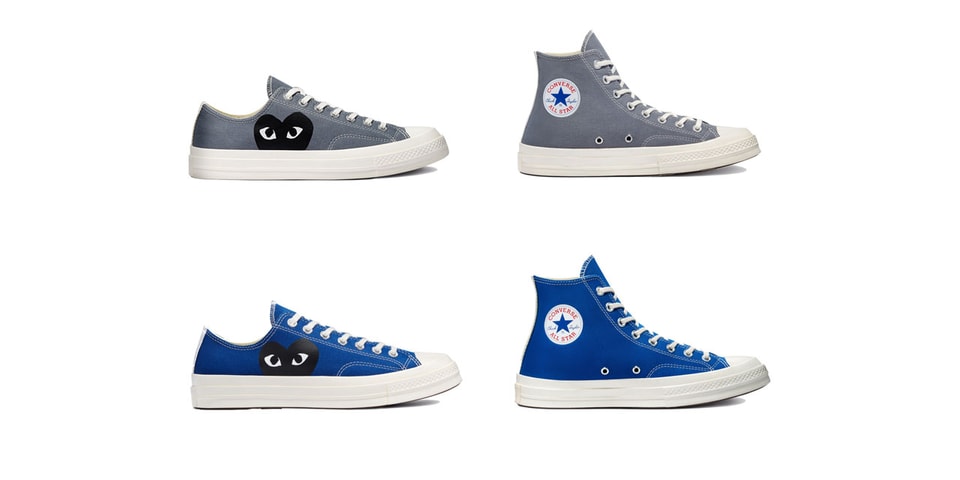 COMME Des GARÇONS PLAY and Converse Launch Chuck 70 in Two New Colorways |  Hypebeast