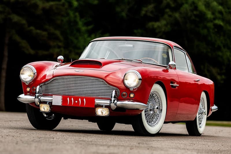 1961 Aston Martin DB4 Series III Sheikh Khalifa bin Salman Al-Khalifa Prime Minister Bahrain Bahraini Royal Family "Fiesta Red" $510000 USD Bring a Trailer Auction Sold