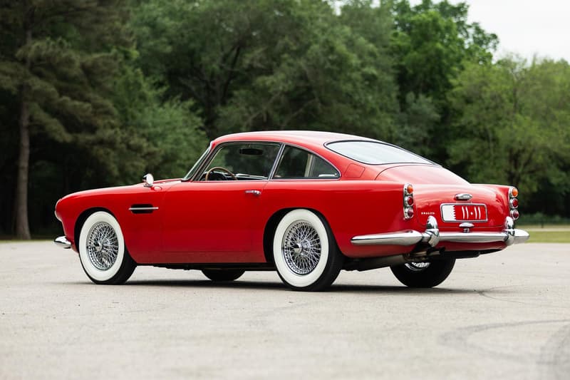1961 Aston Martin DB4 Series III Sheikh Khalifa bin Salman Al-Khalifa Prime Minister Bahrain Bahraini Royal Family "Fiesta Red" $510000 USD Bring a Trailer Auction Sold