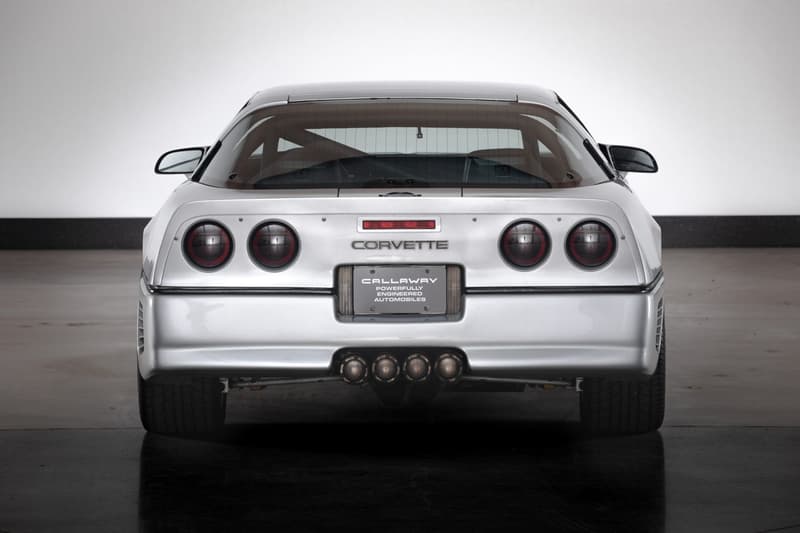 1988 Chevrolet Corvette Callaway SledgeHammer For Sale Bring a Trailer Auction $500,000 USD Rare One of a Kind One Off Concept Prototype 255 MPH Land Speed Record V8 Custom