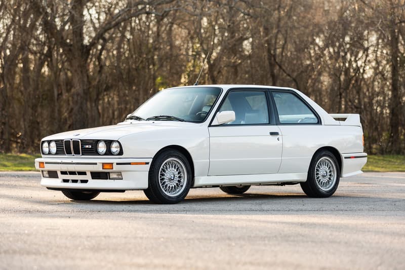 1991 BMW E30 M3 Bring a Trailer Auction For Sale Rare German Automotive Classic Car Coupe Alpine White Clean Bimmer Beamer 