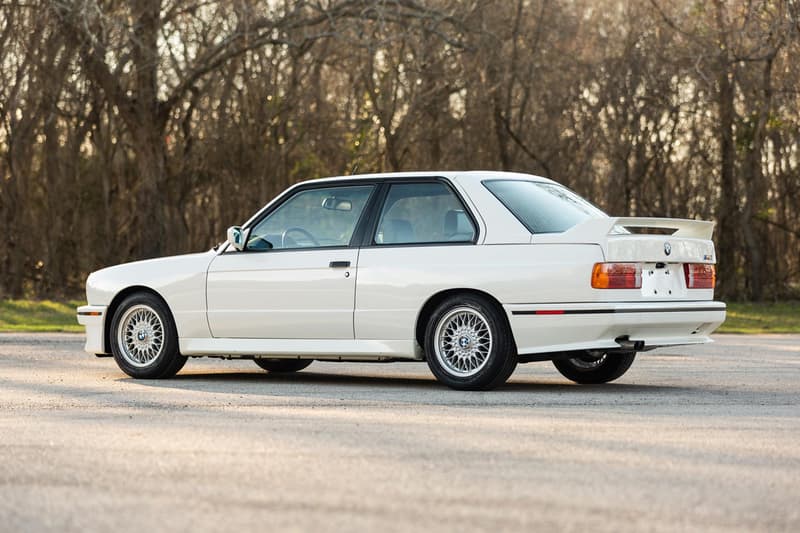 1991 BMW E30 M3 Bring a Trailer Auction For Sale Rare German Automotive Classic Car Coupe Alpine White Clean Bimmer Beamer
