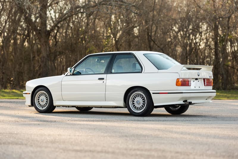 1991 BMW E30 M3 Bring a Trailer Auction For Sale Rare German Automotive Classic Car Coupe Alpine White Clean Bimmer Beamer 