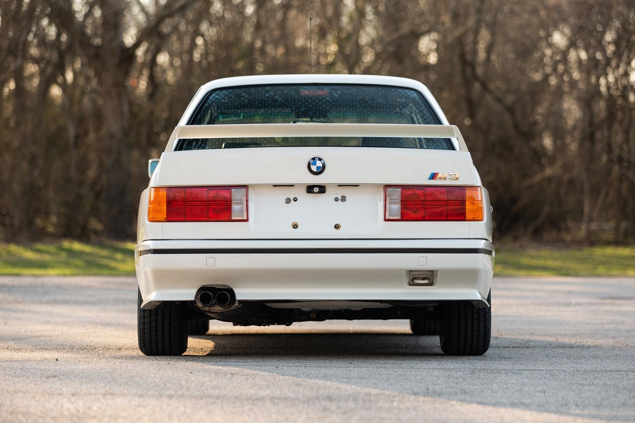 1991 BMW E30 M3 Bring a Trailer Auction For Sale Rare German Automotive Classic Car Coupe Alpine White Clean Bimmer Beamer 
