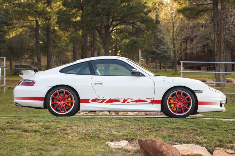 2004 Porsche 911 GT3 RS 996 RSR Homologation Bring a Trailer Auction Rare Expensive German American Import RoW Bidding Power Speed Performance Track Day Car