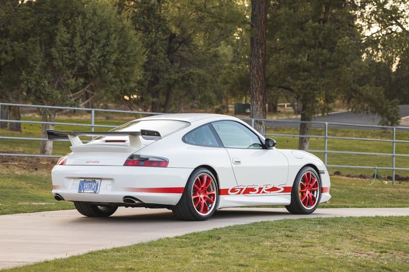 2004 Porsche 911 GT3 RS 996 RSR Homologation Bring a Trailer Auction Rare Expensive German American Import RoW Bidding Power Speed Performance Track Day Car