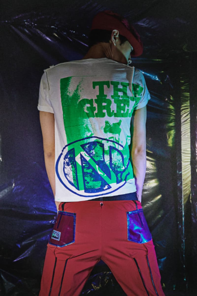 99%IS- Collection Line T-shirts Release Info Korean fashion streetwear mickey mouse thorns skeleton summer black white navy red