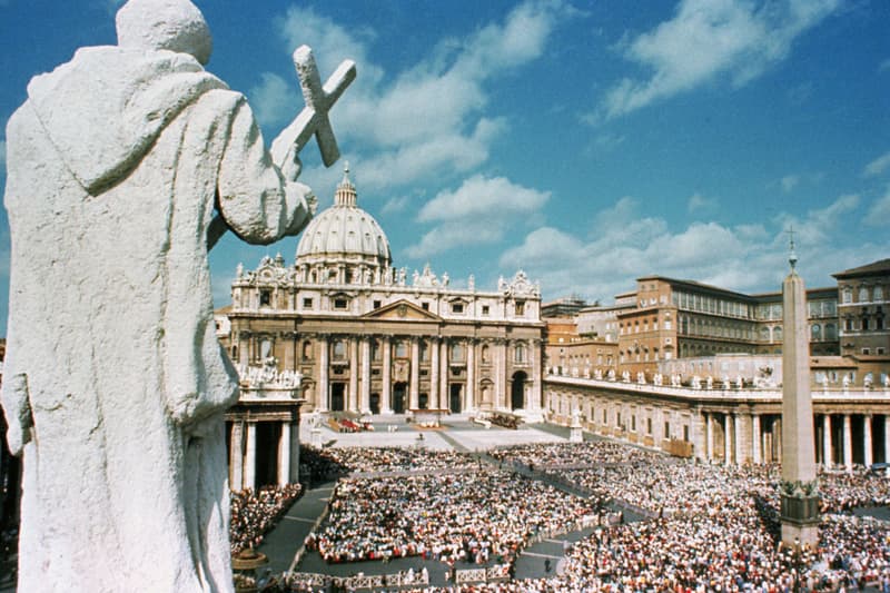 A Street Artist Sued the Vatican for Allegedly Stealing Her Artwork and Putting It on a Stamp pope christianity jesus christ