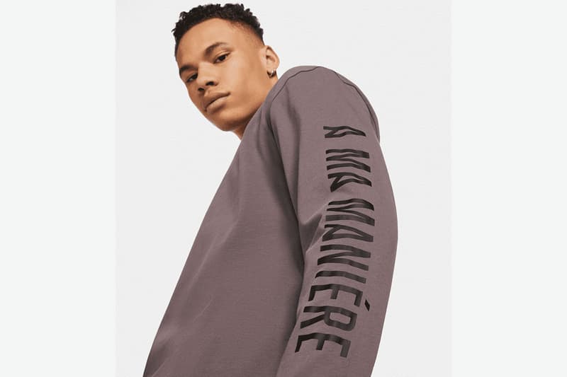Jordan A Ma Maniére apparel collecrtion capsule elevated minial essentials basics new release info
