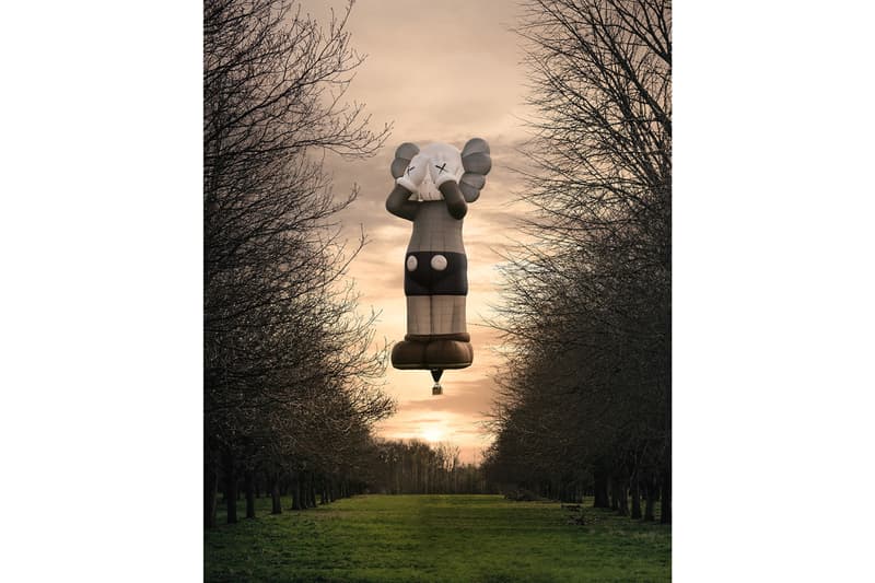 KAWS:HOLIDAY United Kingdom Welcomes A COMPANION Hot-Air Balloon World Tour collectible collection release info