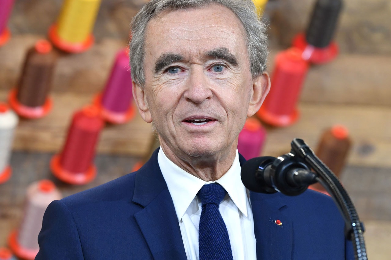 LVMH's Bernard Arnault Briefly Surpasses Jeff Bezos As Forbes' Richest Person in the World money wealth dior givenchy marc jacobs kenzo