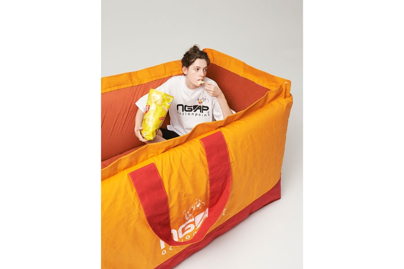 NGAP Skoloct Dayz large tote bag daybed tsuyoshi nakano new collaboration capsule release info