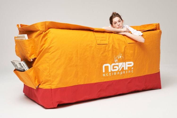 NGAP and SKOLOCT Unveil a Massive Tote Bag Daybed for Dayz