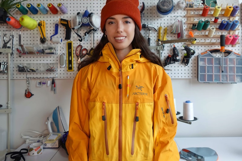 Arc'teryx firtst ever design ambassador nicole mclaughlin upcycling designer fashion new release