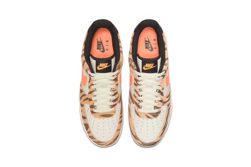 Nike Air Force 1 AF1 tiger print pattern new update release info