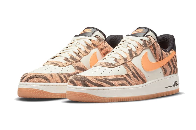 Nike Air Force 1 AF1 tiger print pattern new update release info