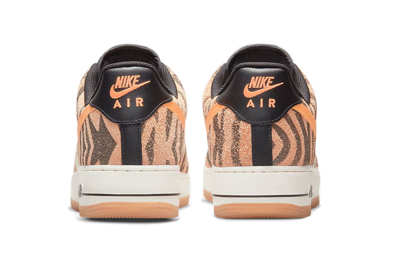 Nike Air Force 1 AF1 tiger print pattern new update release info