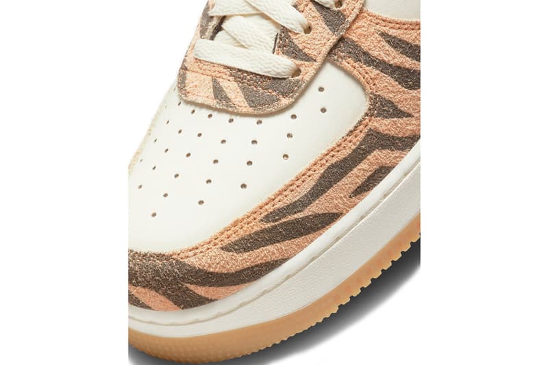 Nike Air Force 1 AF1 tiger print pattern new update release info