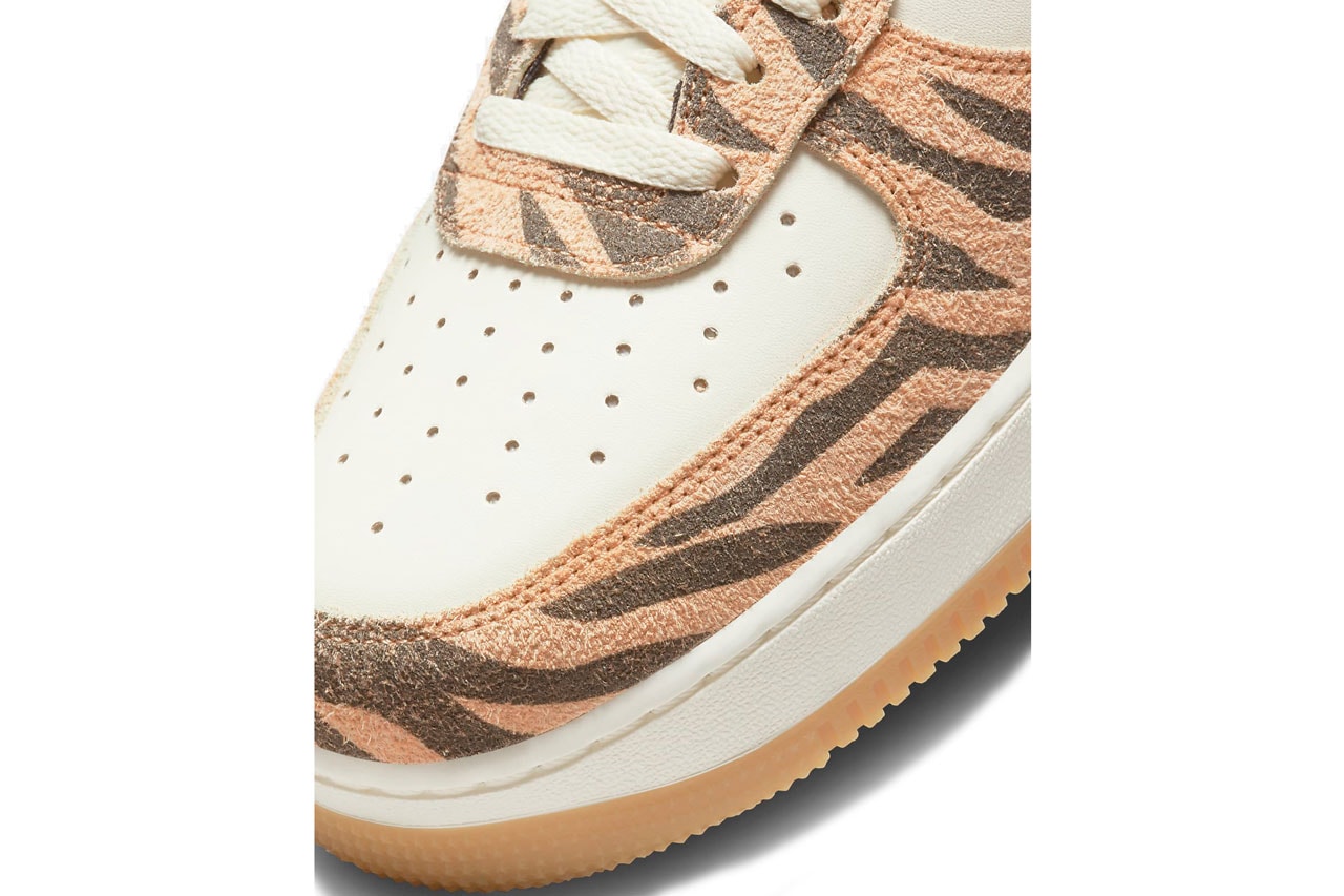 Nike Air Force 1 AF1 tiger print pattern new update release info