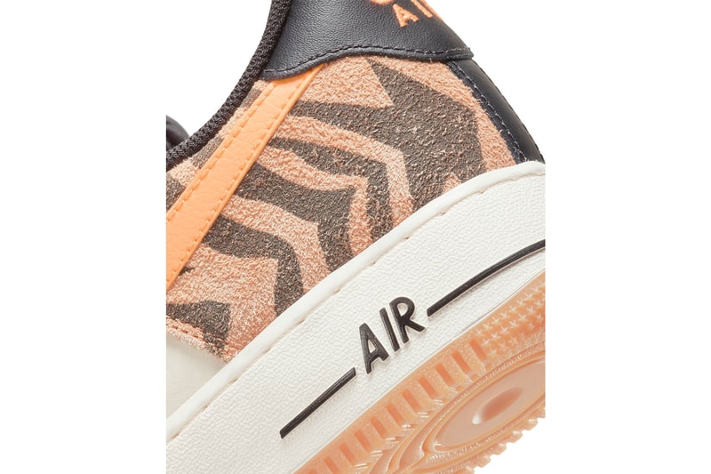 Nike Air Force 1 AF1 tiger print pattern new update release info